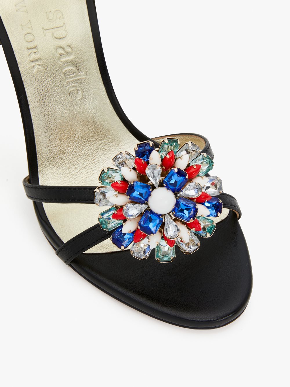 Women's black multi. Jada Firework Sandals | Kate Spade