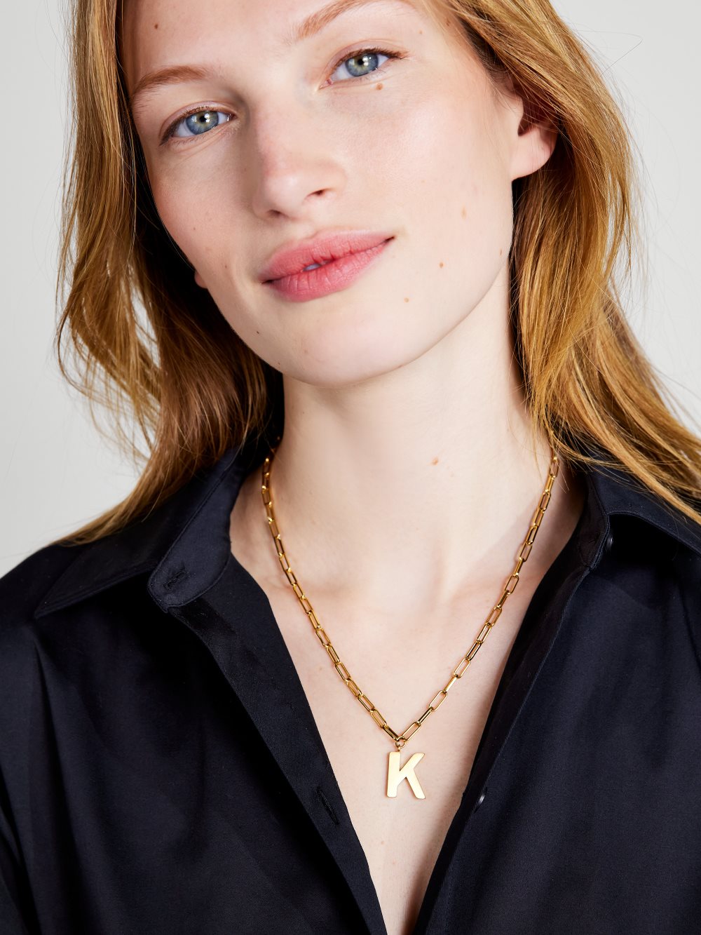 Women's gold. m initial this pendant | Kate Spade