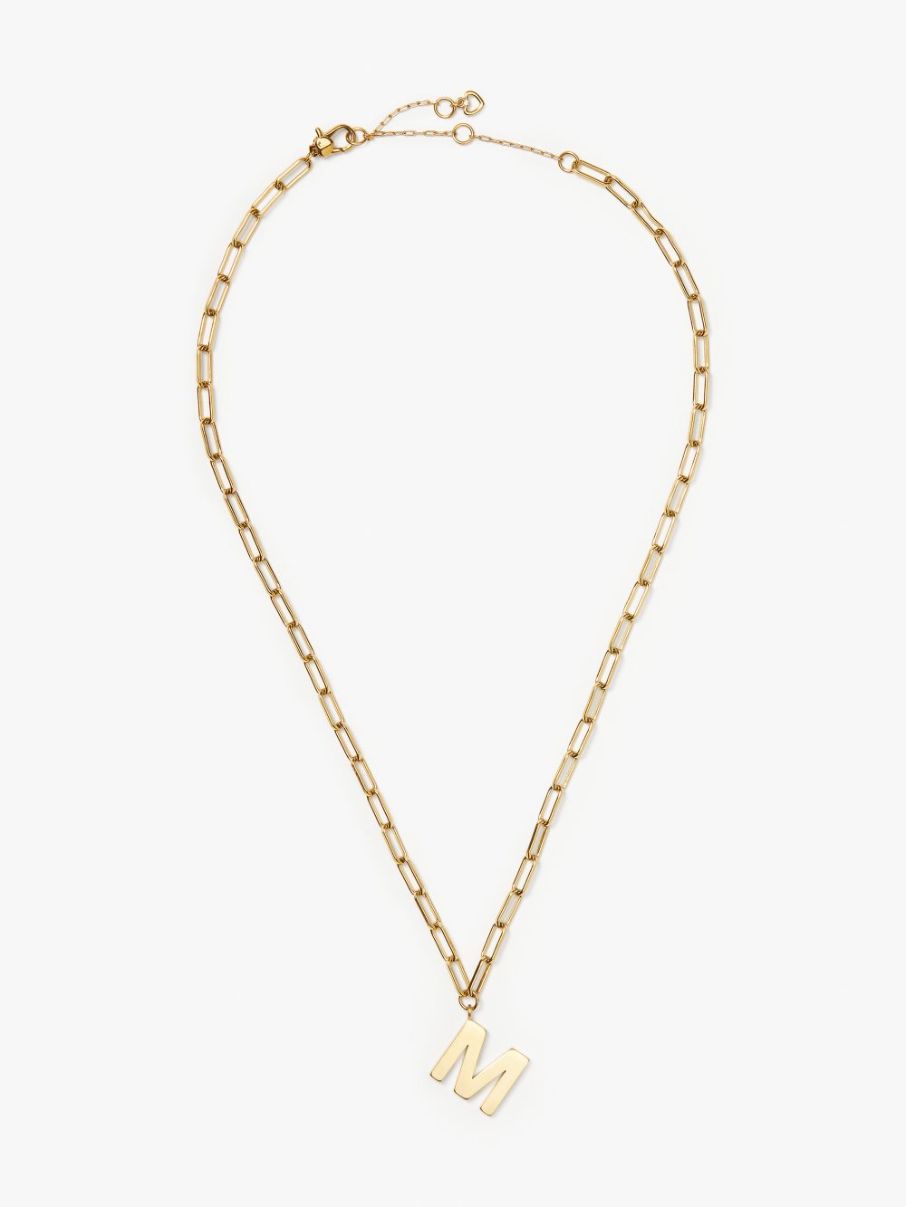 Women's gold. m initial this pendant | Kate Spade