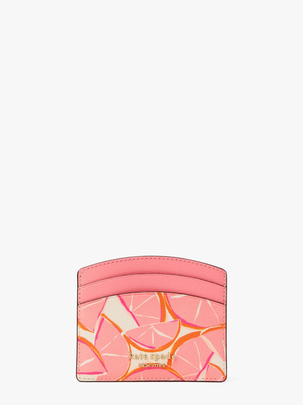 Women's pink multi. spencer grapefruit cardholder | Kate Spade