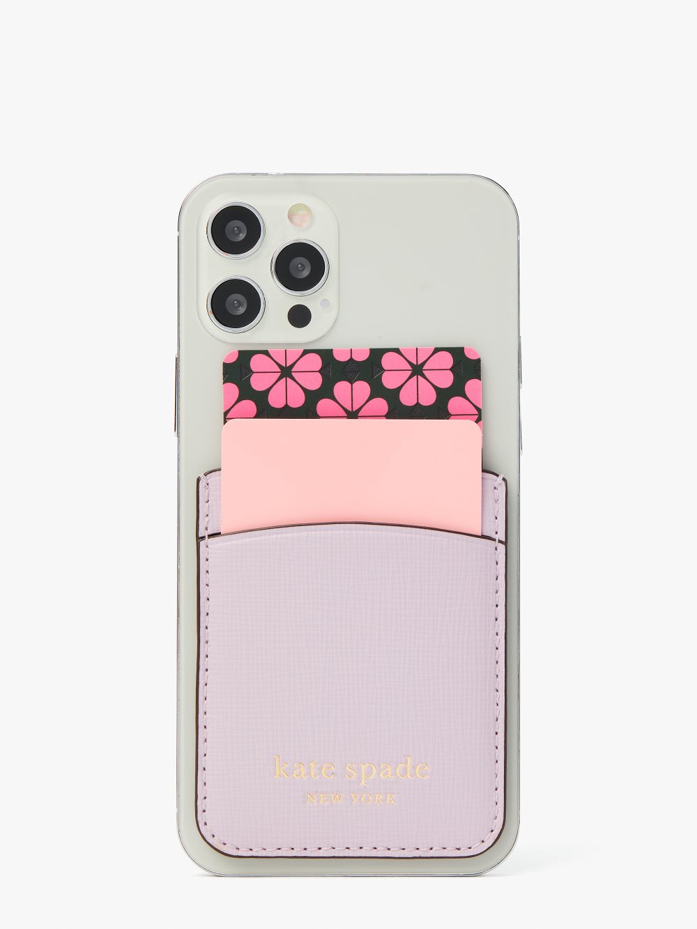 Women's violet mist spencer double sticker pocket | Kate Spade