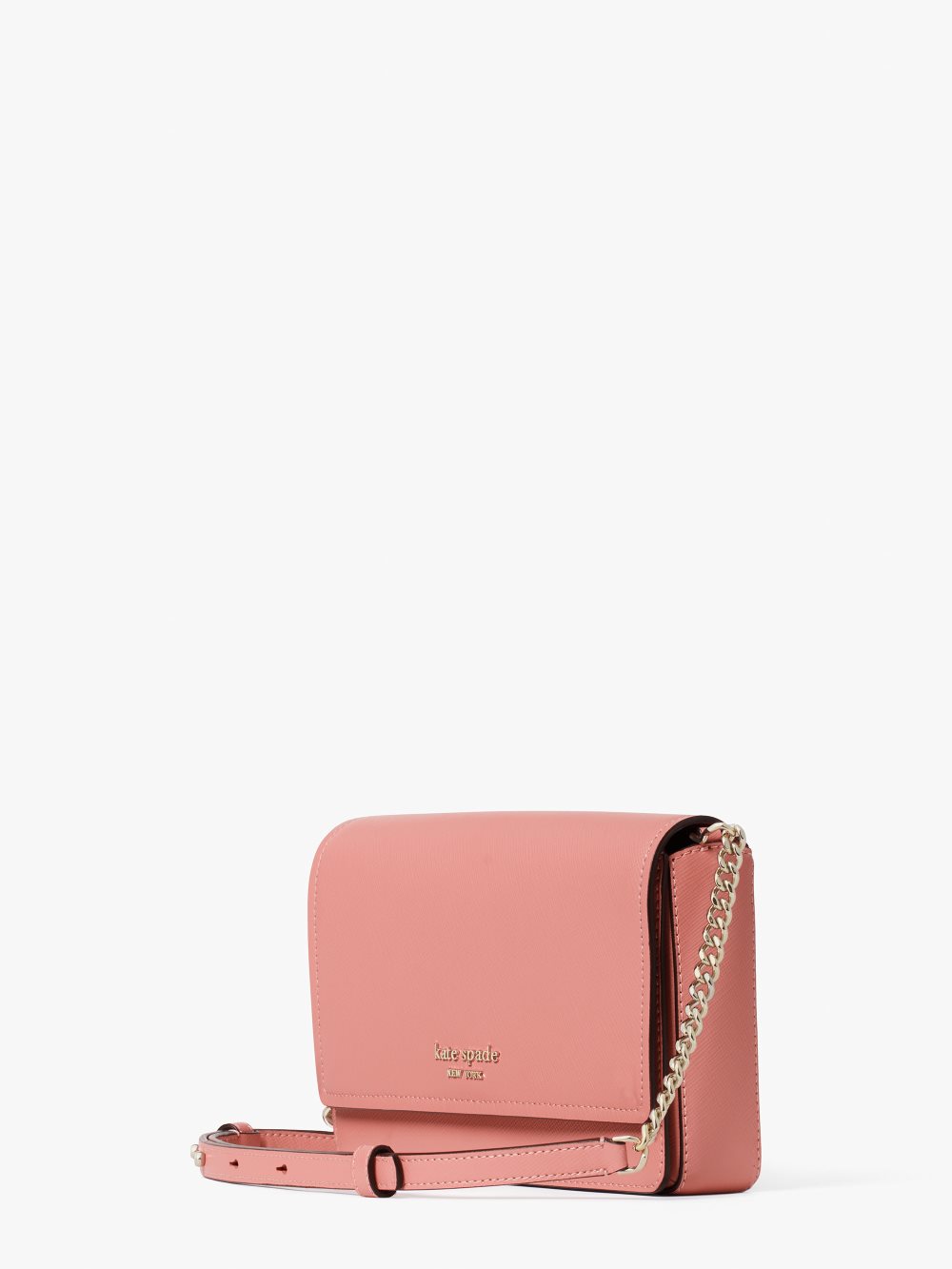 Women's serene pink spencer flap chain wallet | Kate Spade