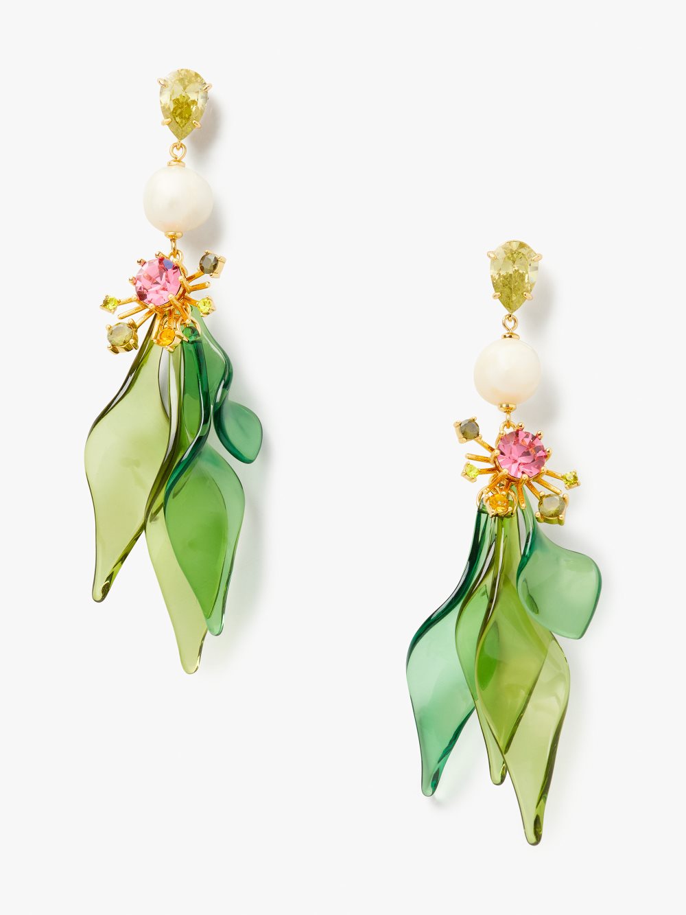 Women's multi rooftop garden statement earrings | Kate Spade