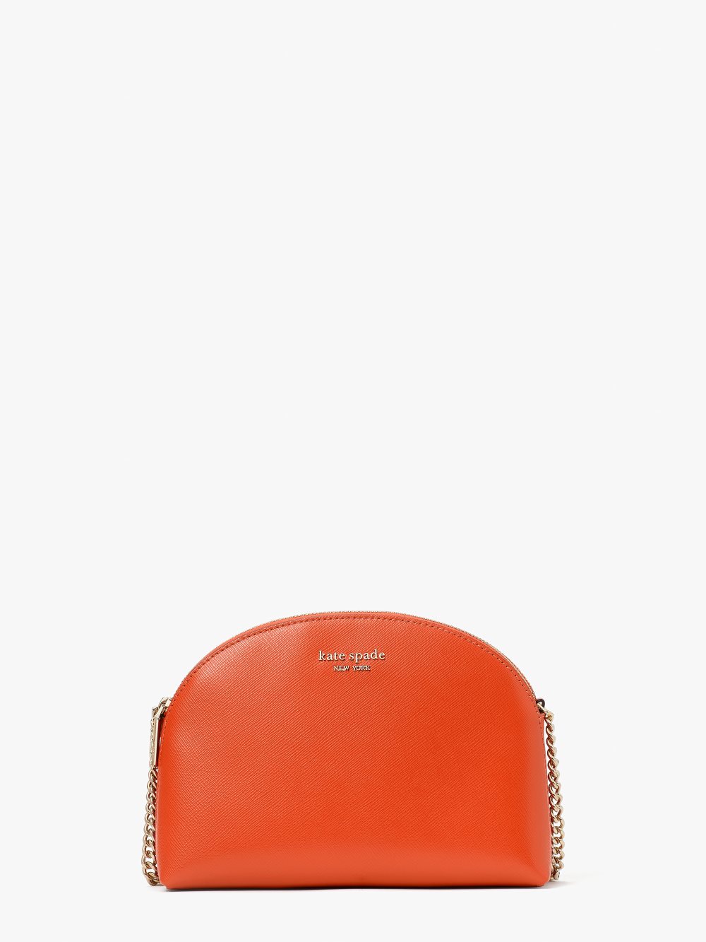 Women's dried apricot spencer double-zip dome crossbody | Kate Spade