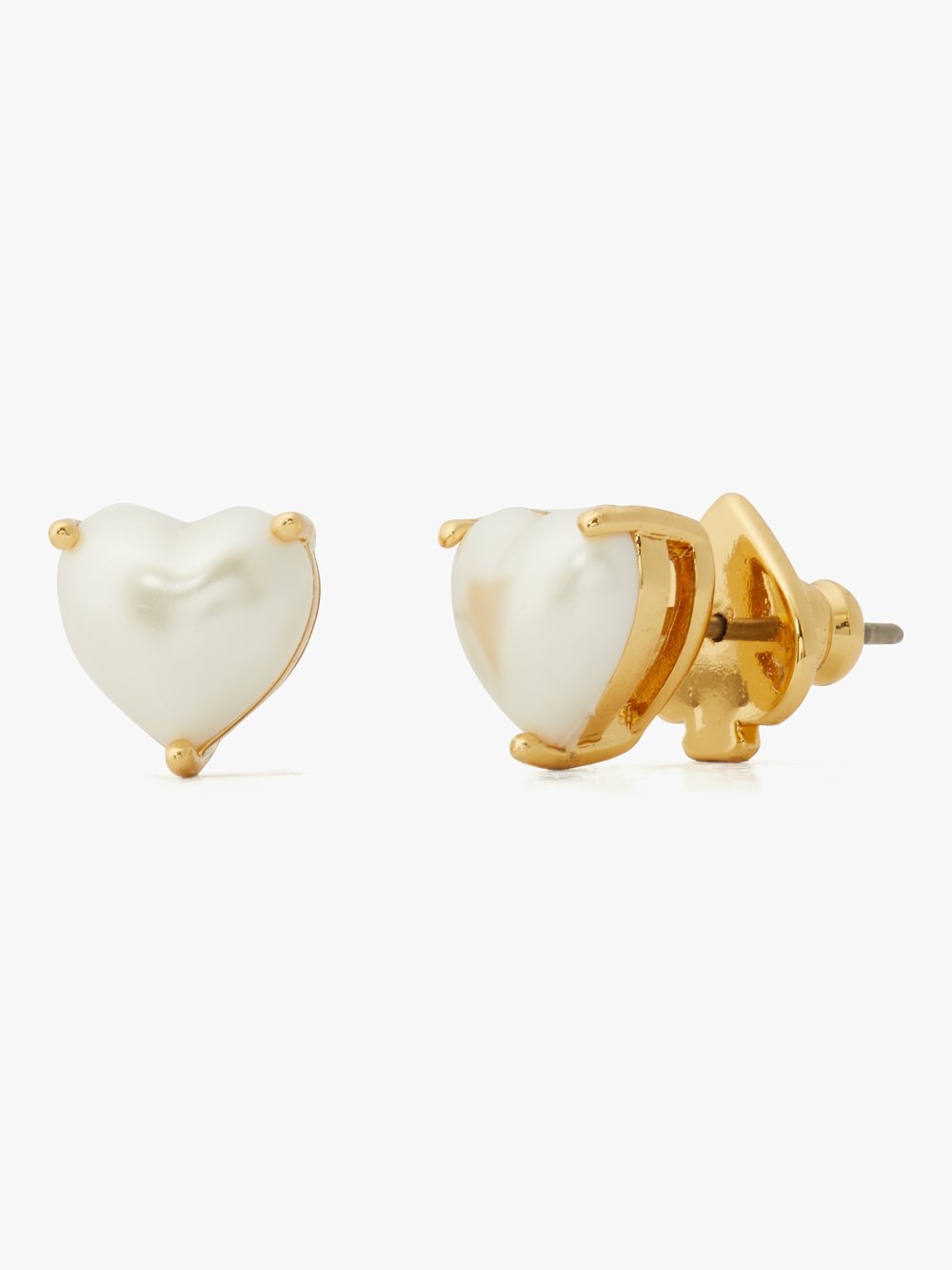 Women's pearl my love heart studs | Kate Spade