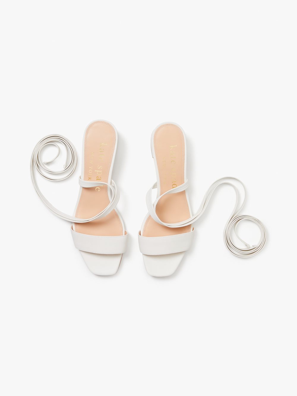 Women's optic white aphrodite sandals | Kate Spade