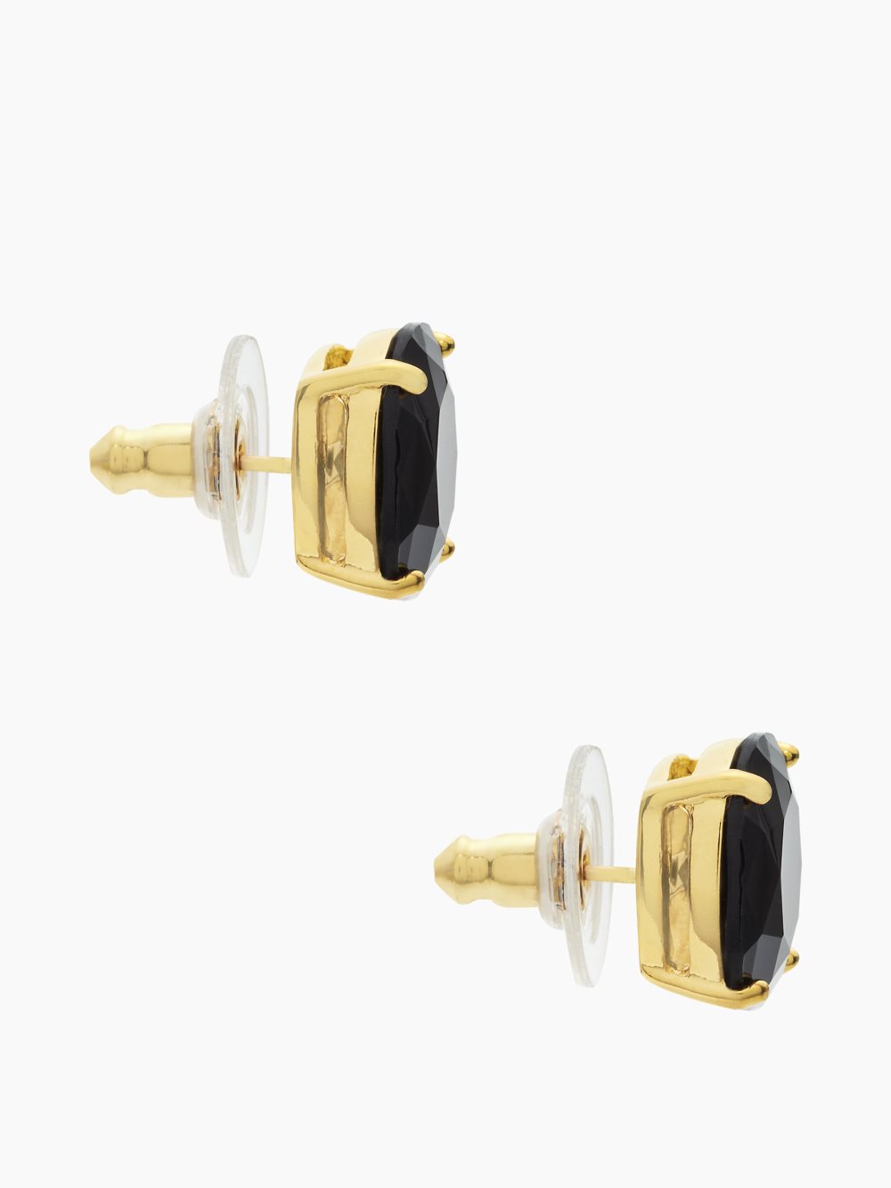 Women's jet small square studs | Kate Spade