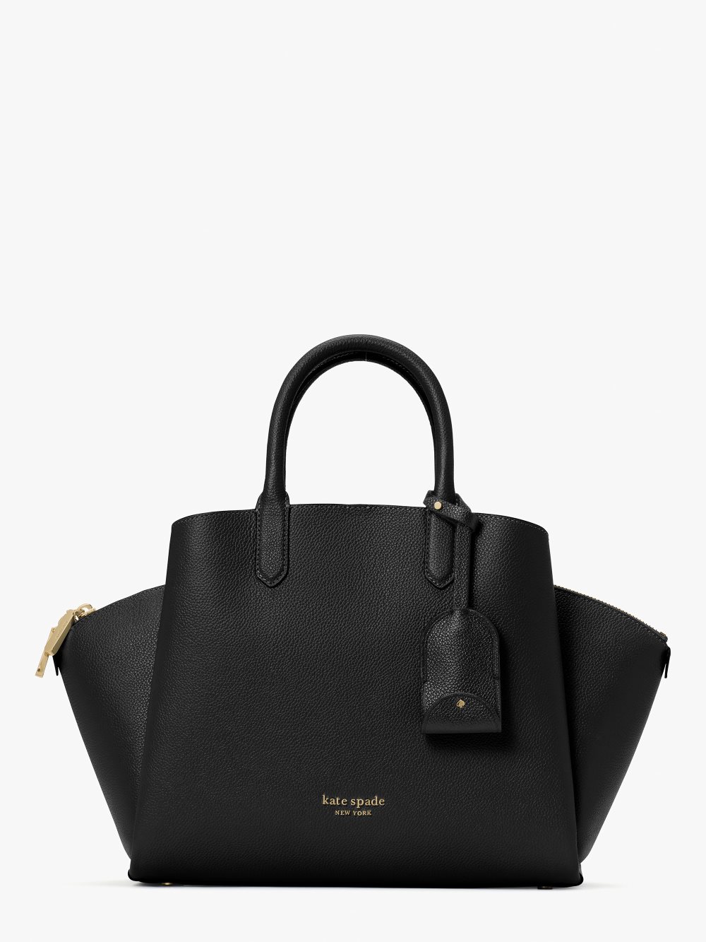 Women's black avenue medium satchel | Kate Spade