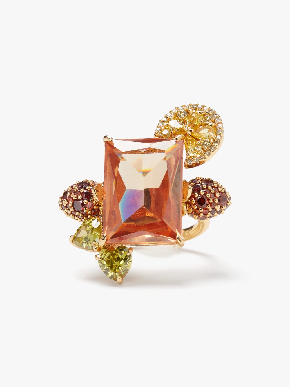 Women's multi good spirits cocktail ring | Kate Spade