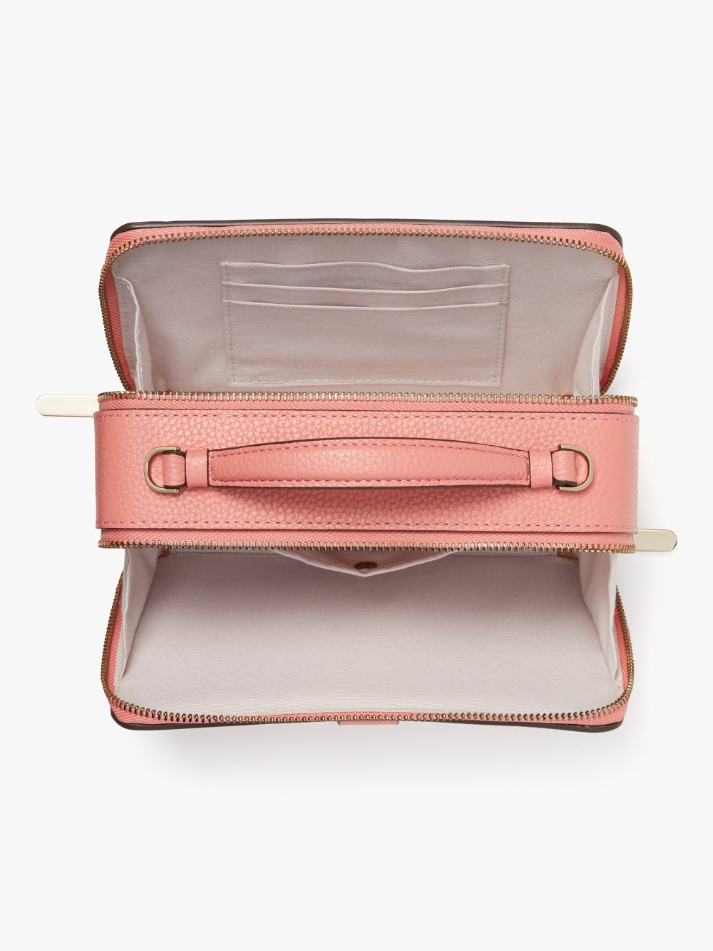 Women's garden rose hudson double zip crossbody | Kate Spade