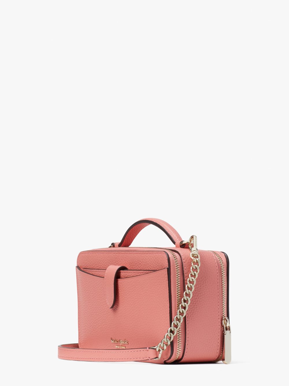 Women's garden rose hudson double zip crossbody | Kate Spade