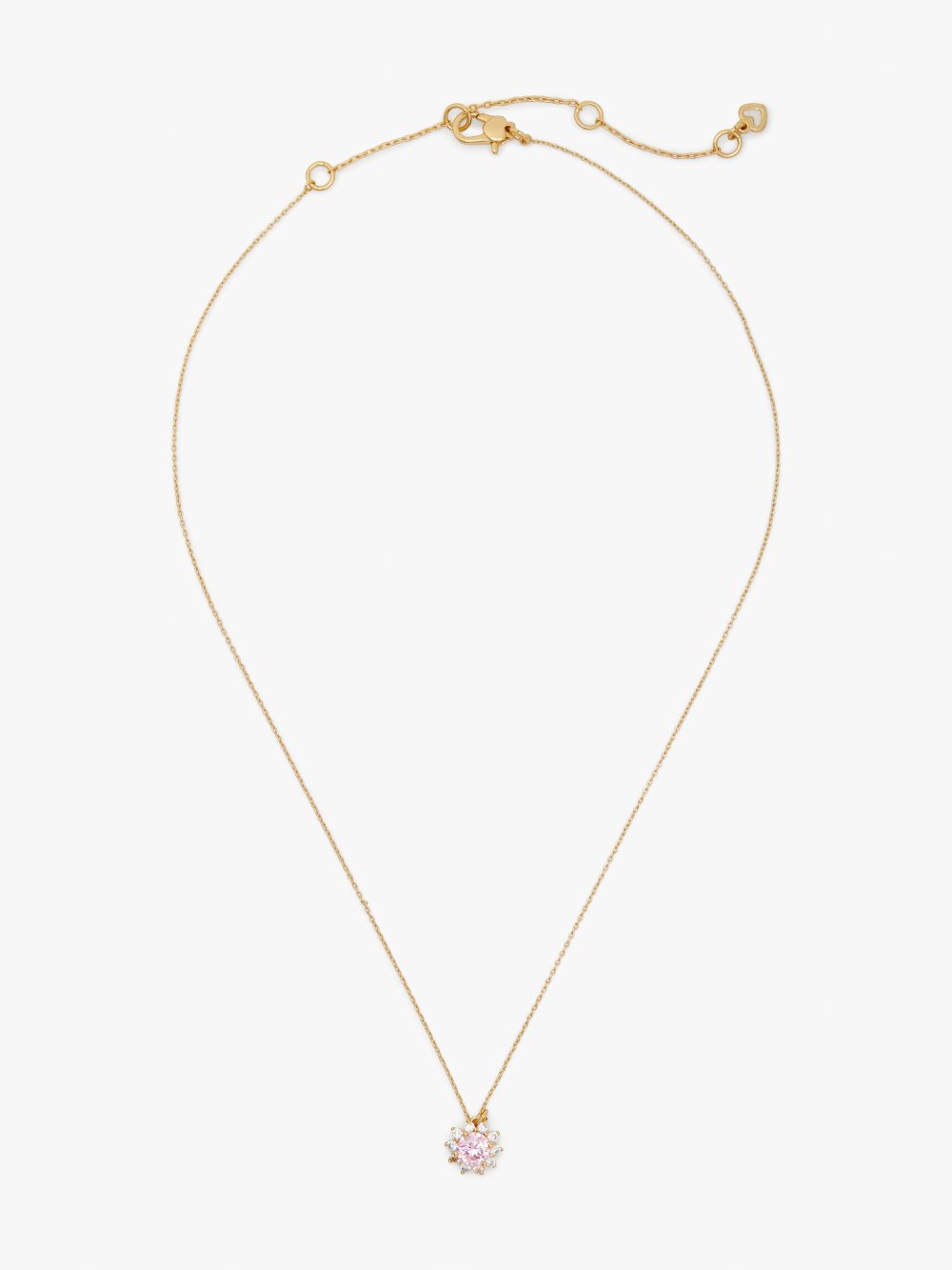 Women's light rose. sunny halo pendant | Kate Spade