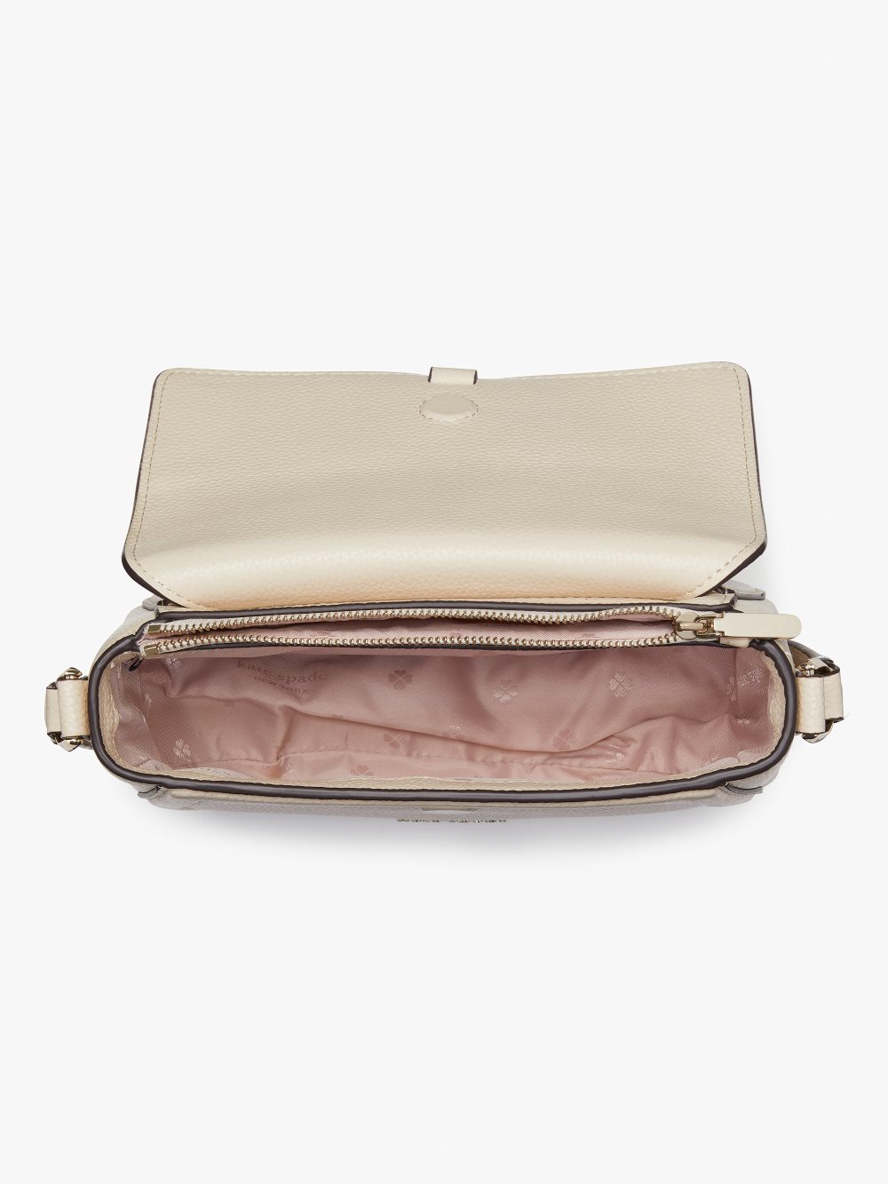 Women's milk glass knott medium saddle bag | Kate Spade