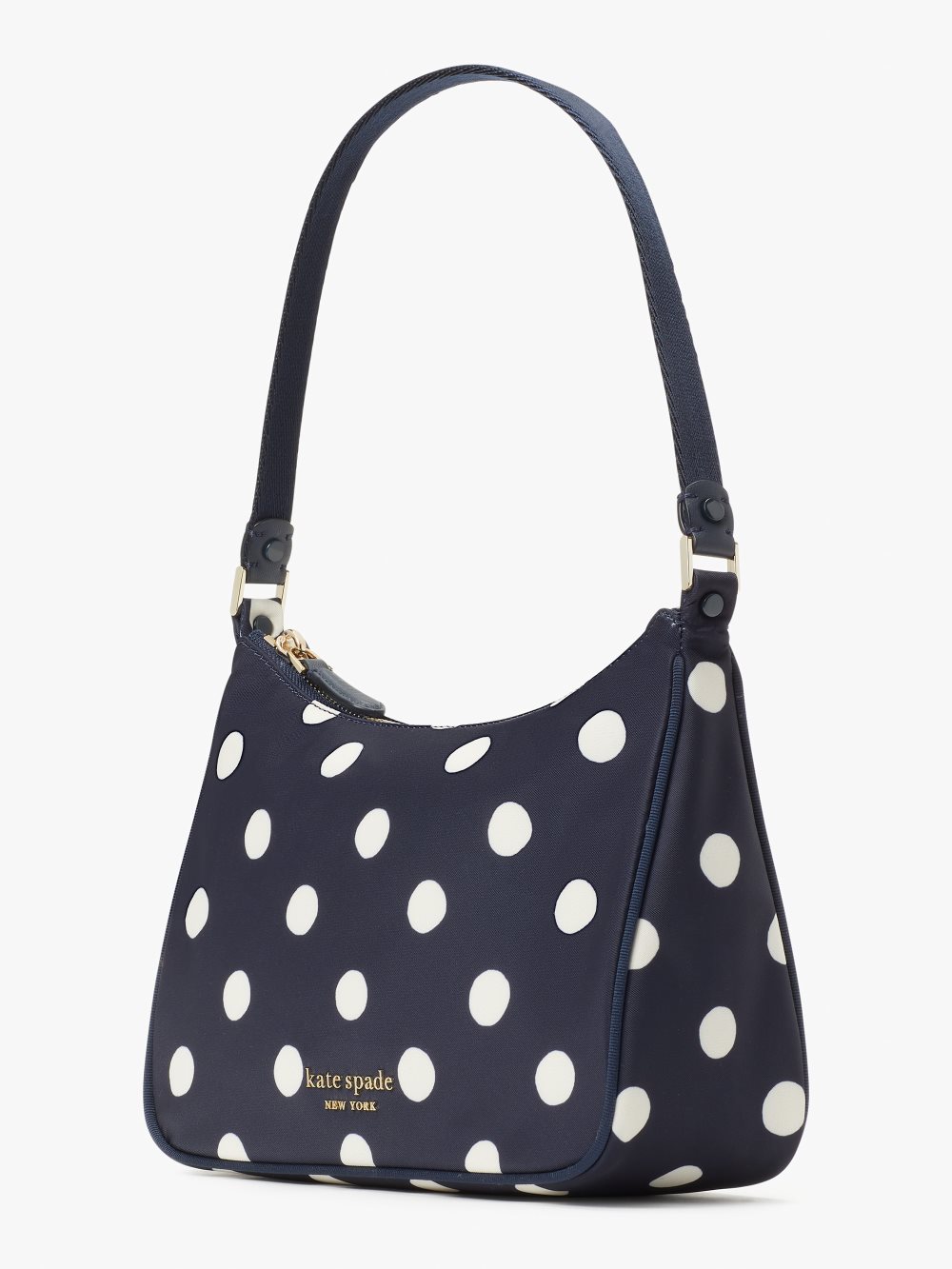 Women's rich navy multi the little better sam sunshine dot small shoulder bag | Kate Spade