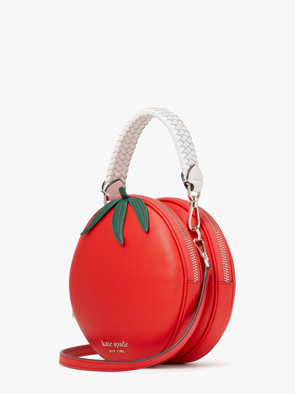 Women's bright red Double Roma Tomato Small Crossbody | Kate Spade