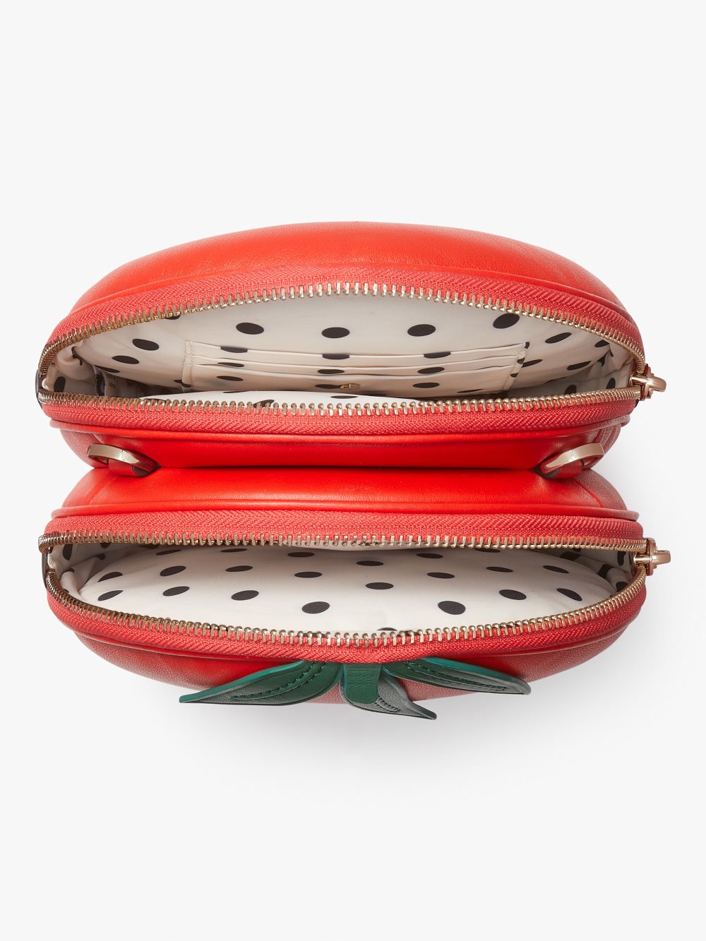 Women's bright red Double Roma Tomato Small Crossbody | Kate Spade