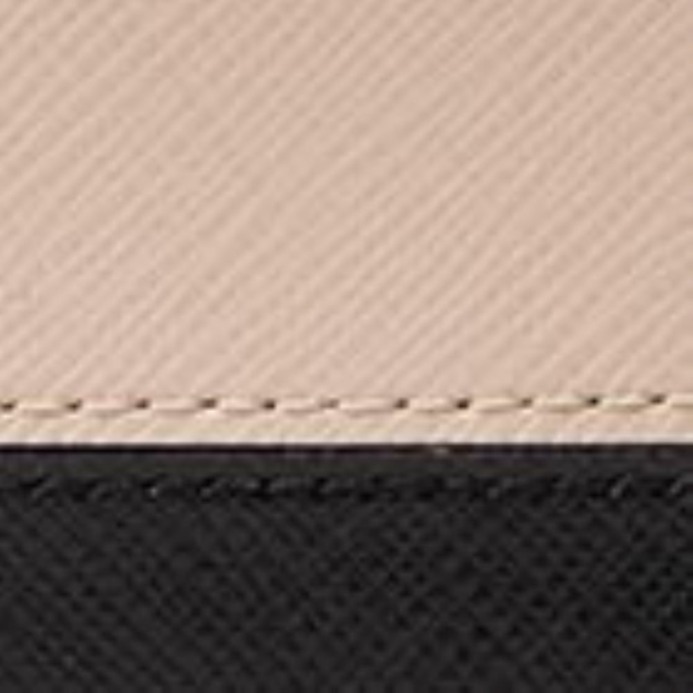 Women's warm beige/black spencer small slim bifold wallet | Kate Spade