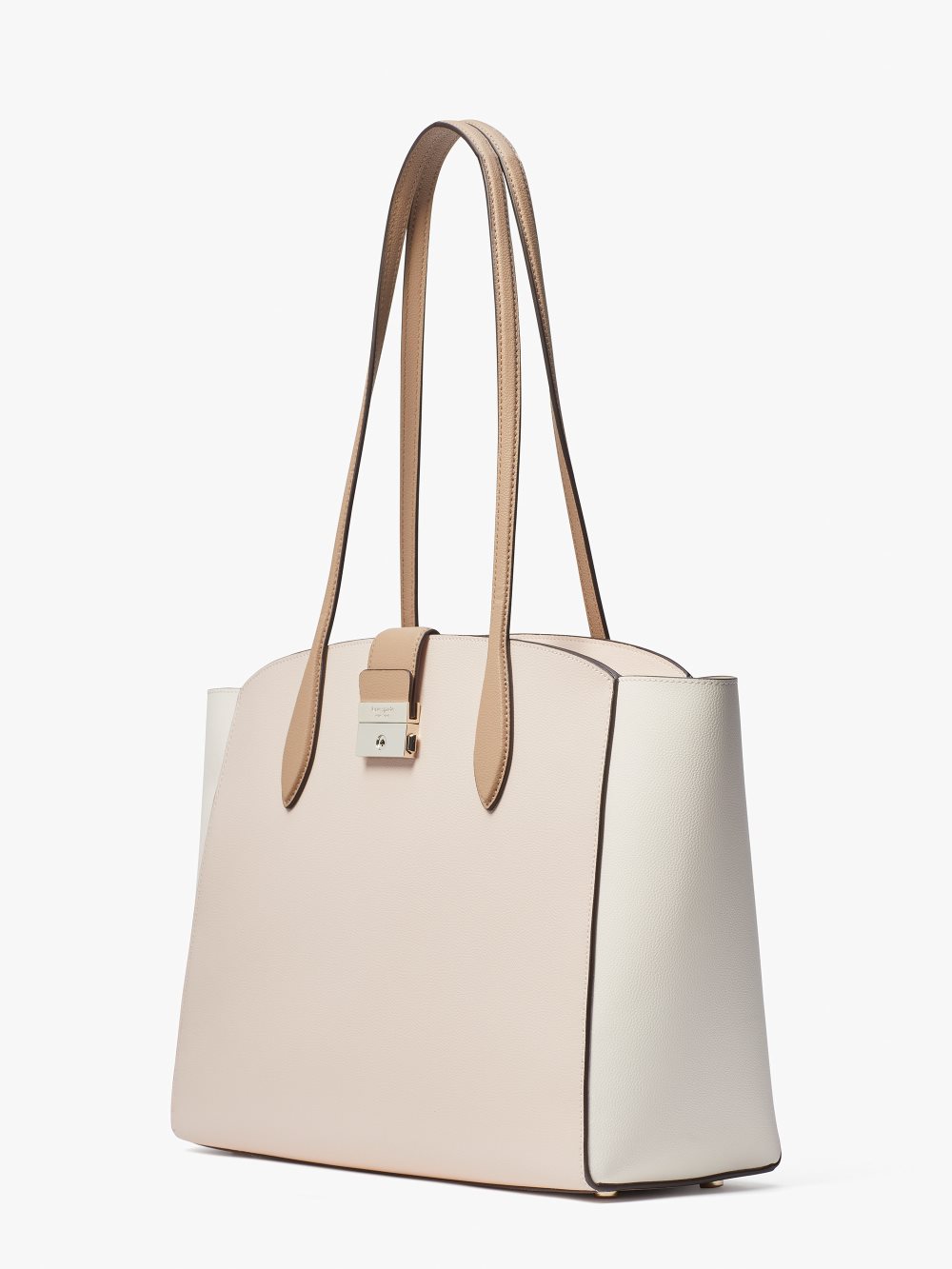 Women's pale dogwood multi voyage colorblocked large work tote | Kate Spade