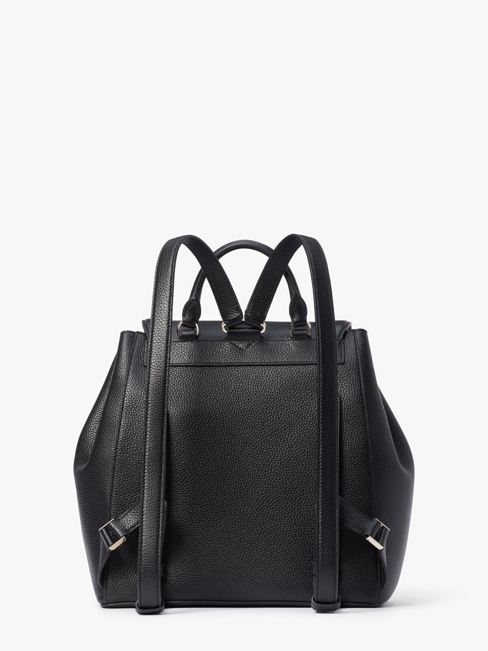 Women's black knott medium flap backpack | Kate Spade