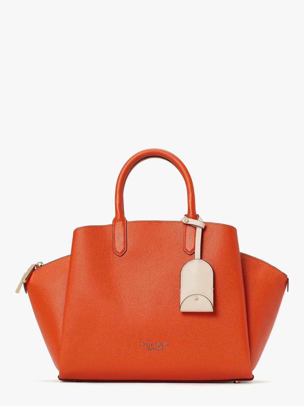 Women's dried apricot avenue medium satchel | Kate Spade