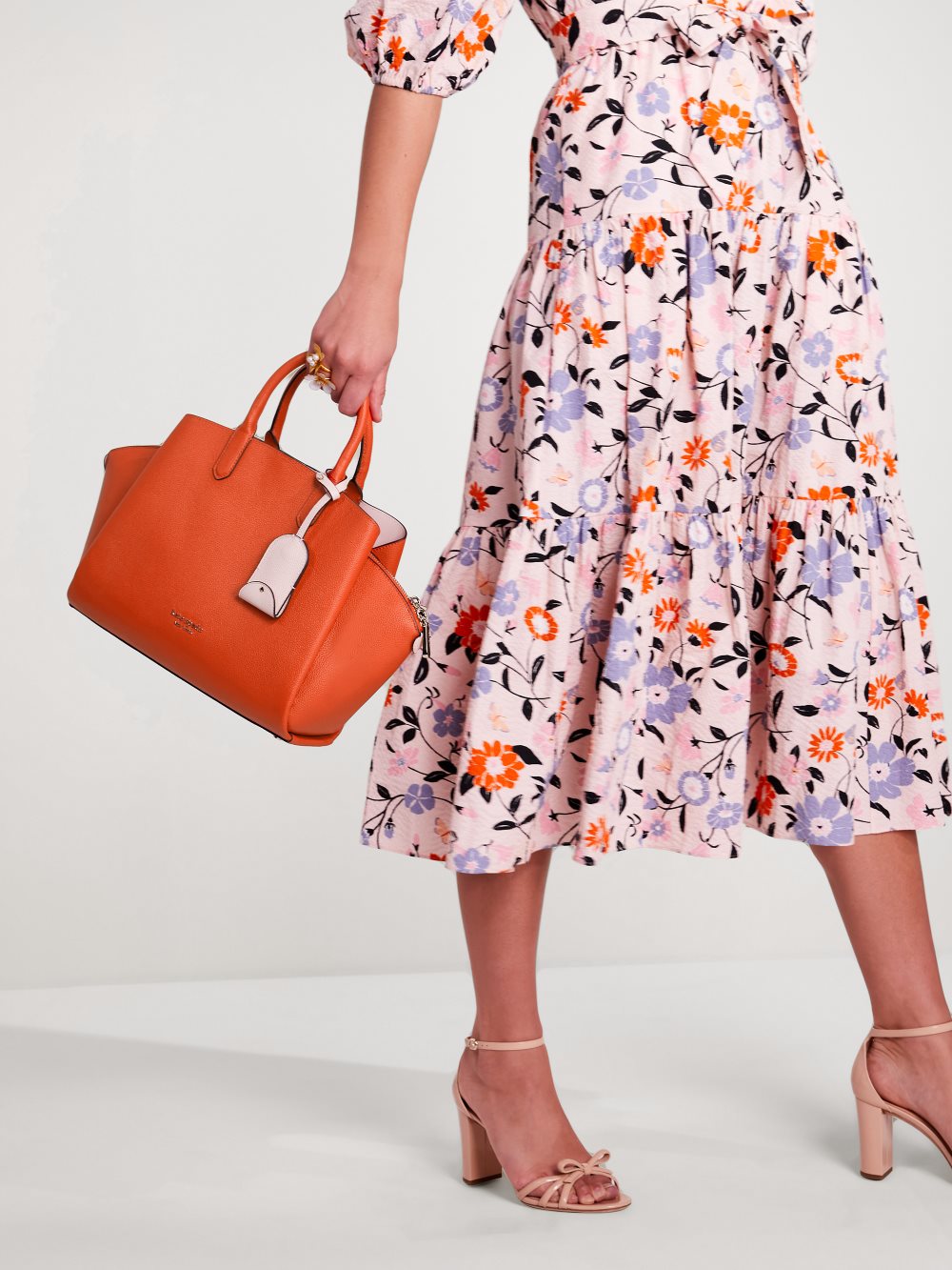 Women's dried apricot avenue medium satchel | Kate Spade