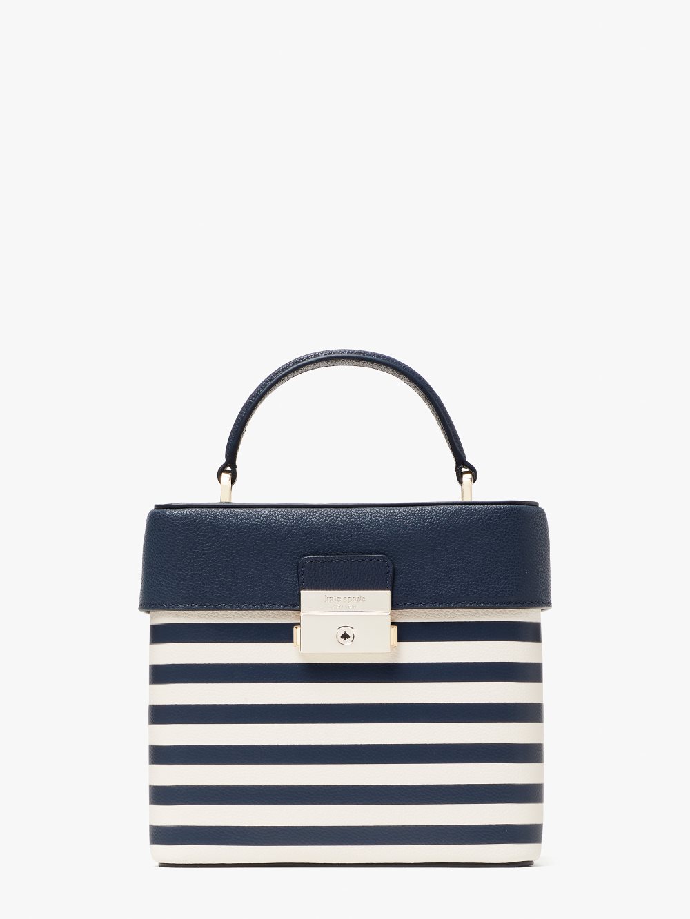 Women's blazer blue multi voyage striped small top-handle bag | Kate Spade