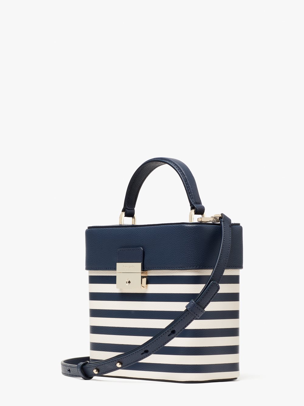 Women's blazer blue multi voyage striped small top-handle bag | Kate Spade