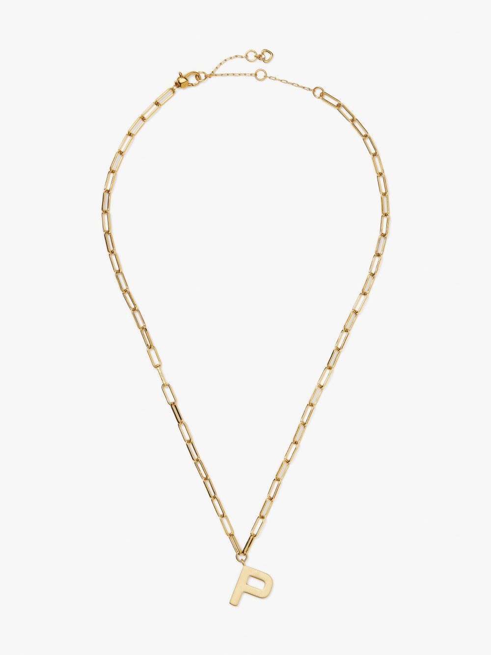 Women's gold. p initial this pendant | Kate Spade