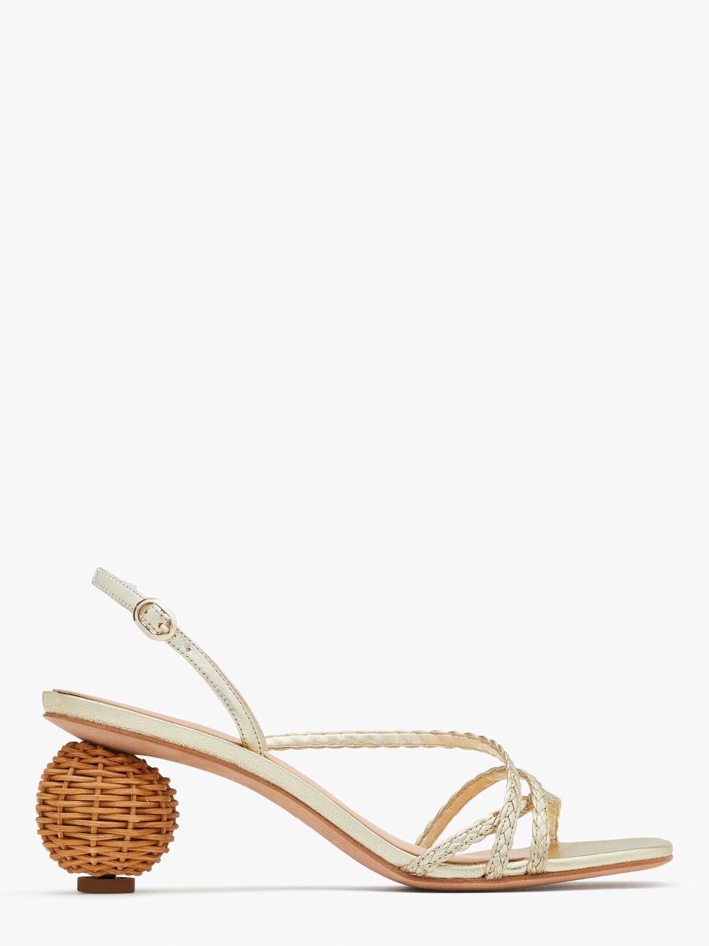 Women's pale gold valencia sandals | Kate Spade