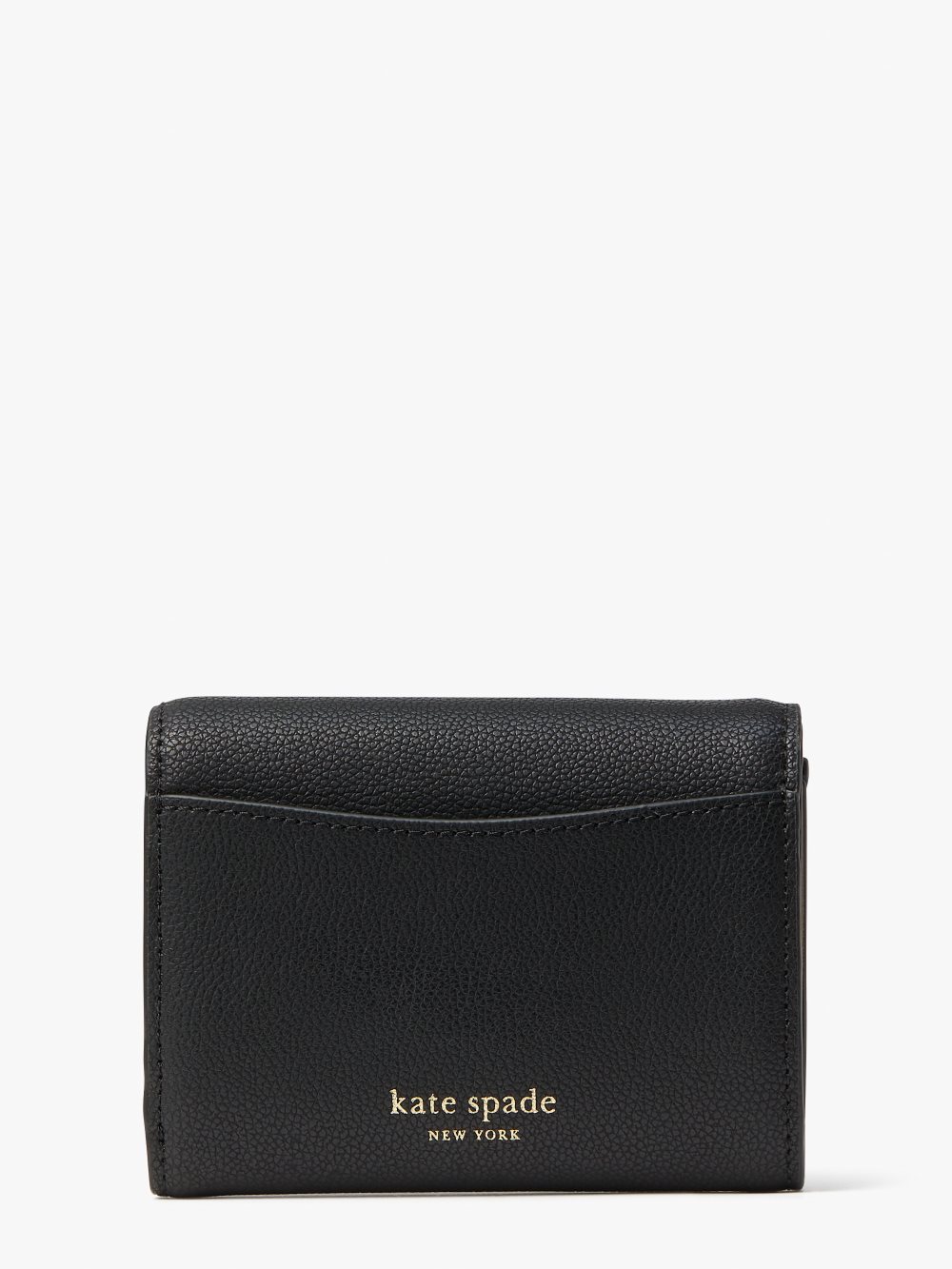 Women's black voyage small bifold wallet | Kate Spade