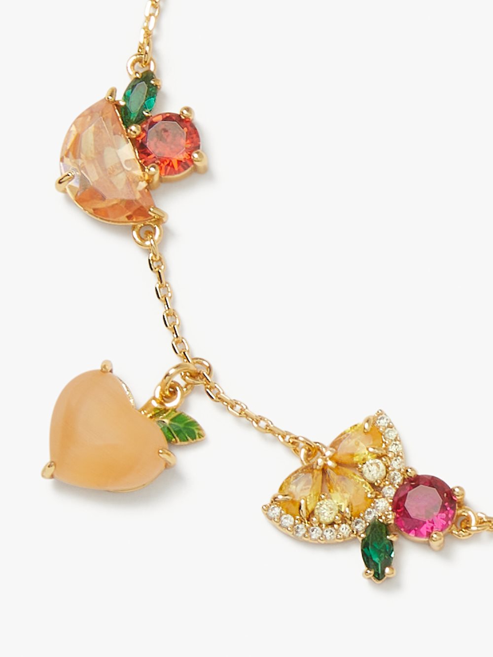 Women's multi fruit salad charm bracelet | Kate Spade