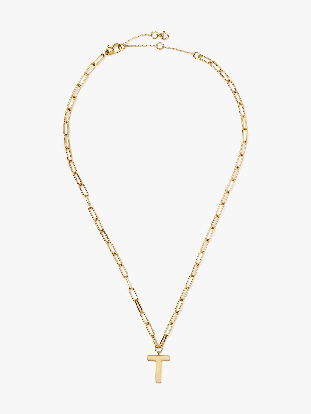 Women's gold. t initial this pendant | Kate Spade