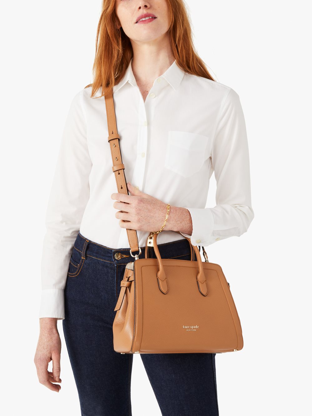 Women's bungalow knott medium satchel | Kate Spade