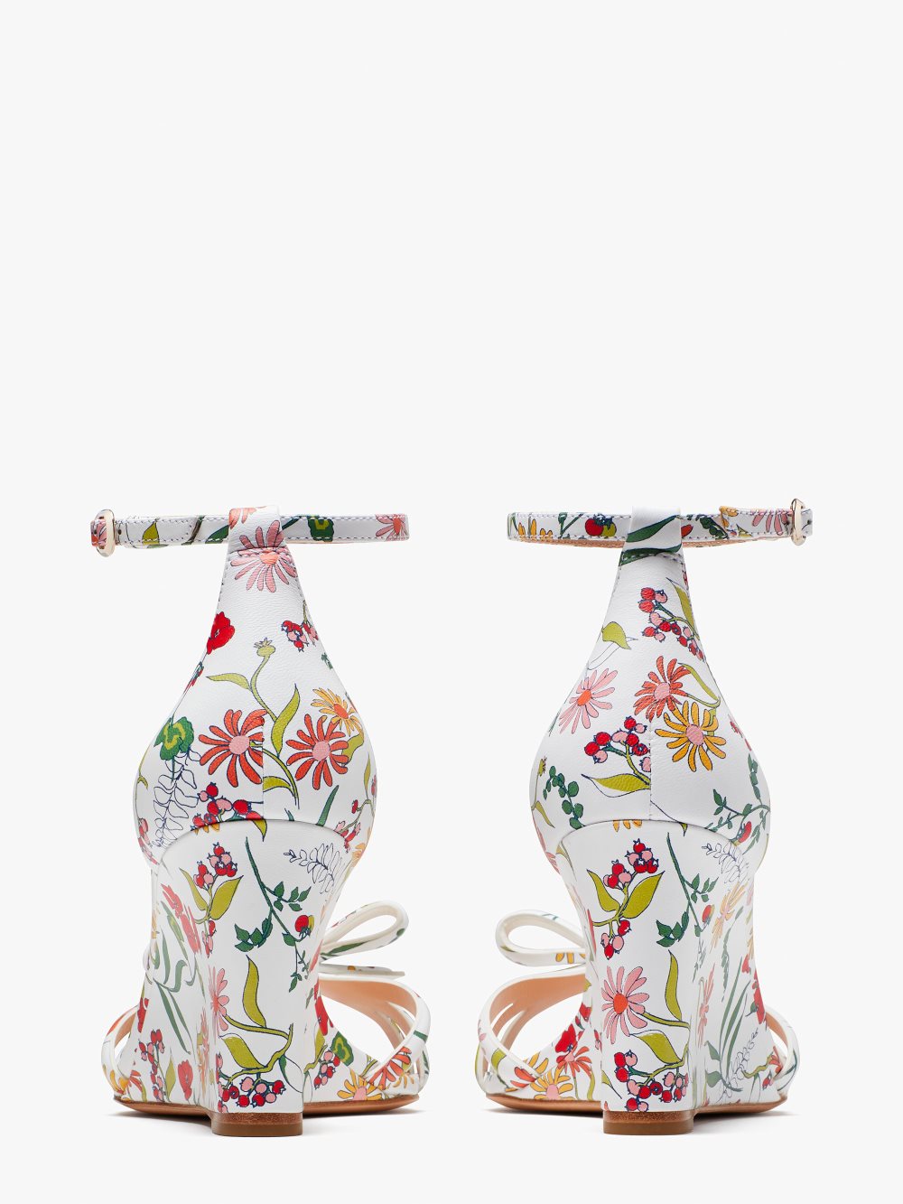 Women's rooftop garden/whte flamenco wedges | Kate Spade