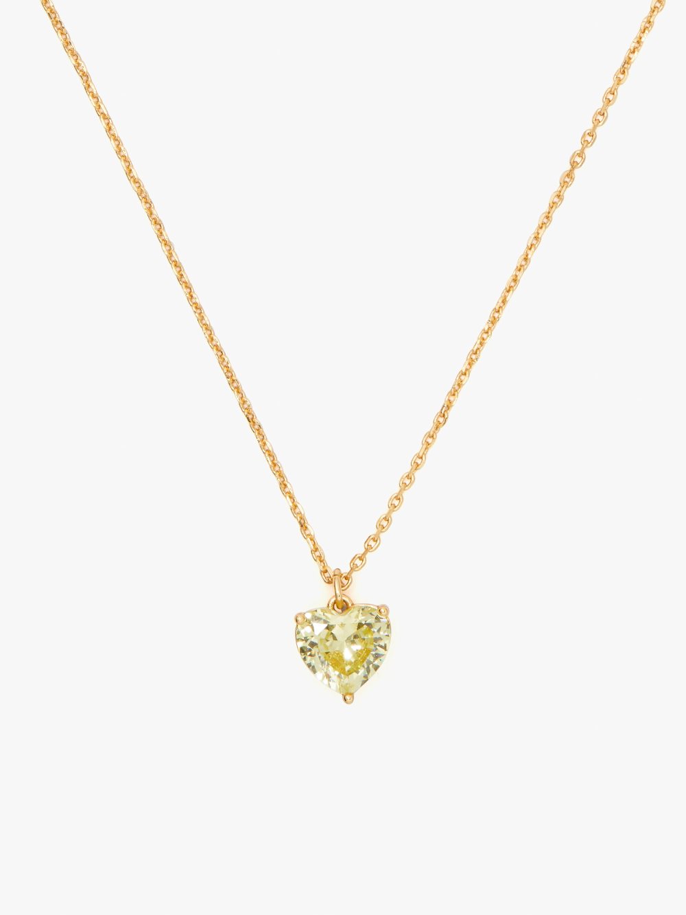 Women's peridot my love august heart pendant | Kate Spade