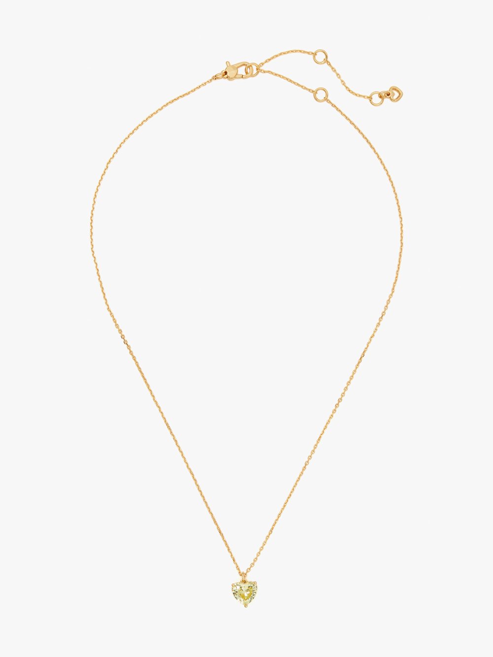 Women's peridot my love august heart pendant | Kate Spade