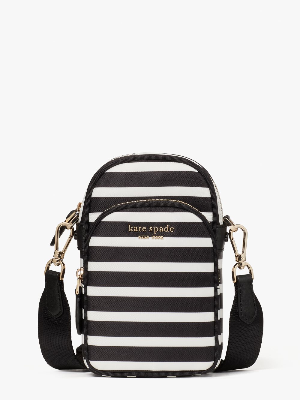 Women's black multi the little better sam hill stripe north south phone crossbody | Kate Spade