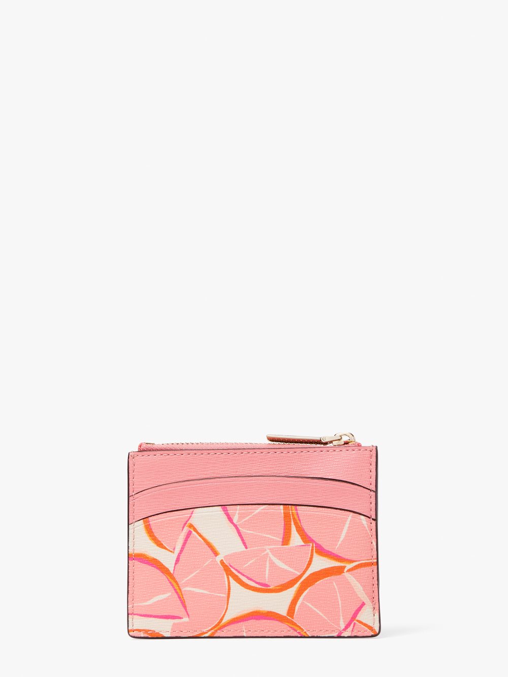 Women's pink multi. spencer grapefruit coin card case | Kate Spade