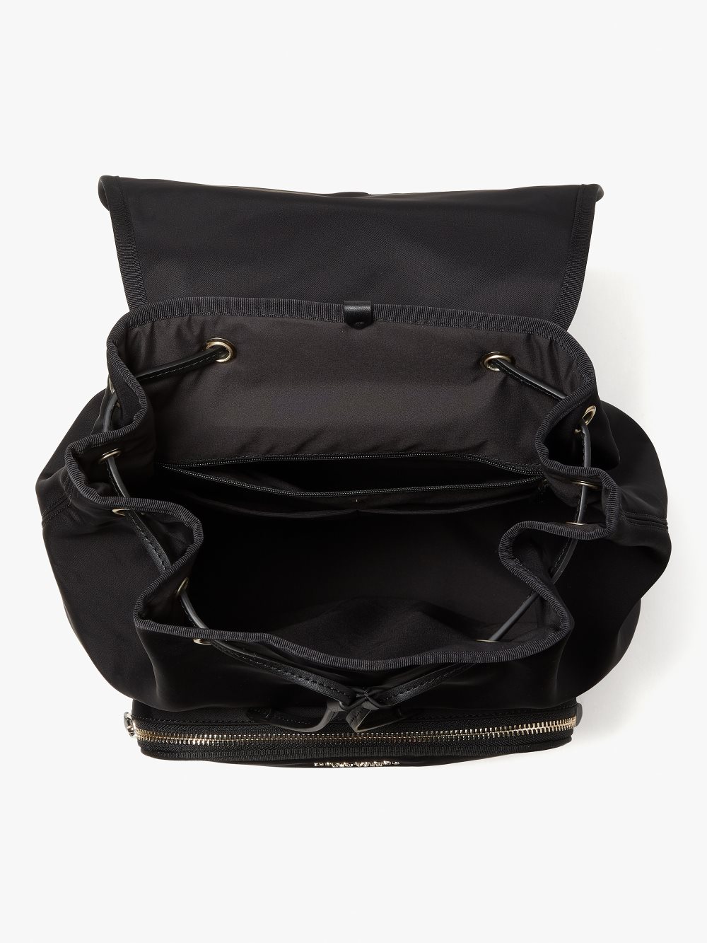 Women's black the little better sam nylon medium backpack | Kate Spade