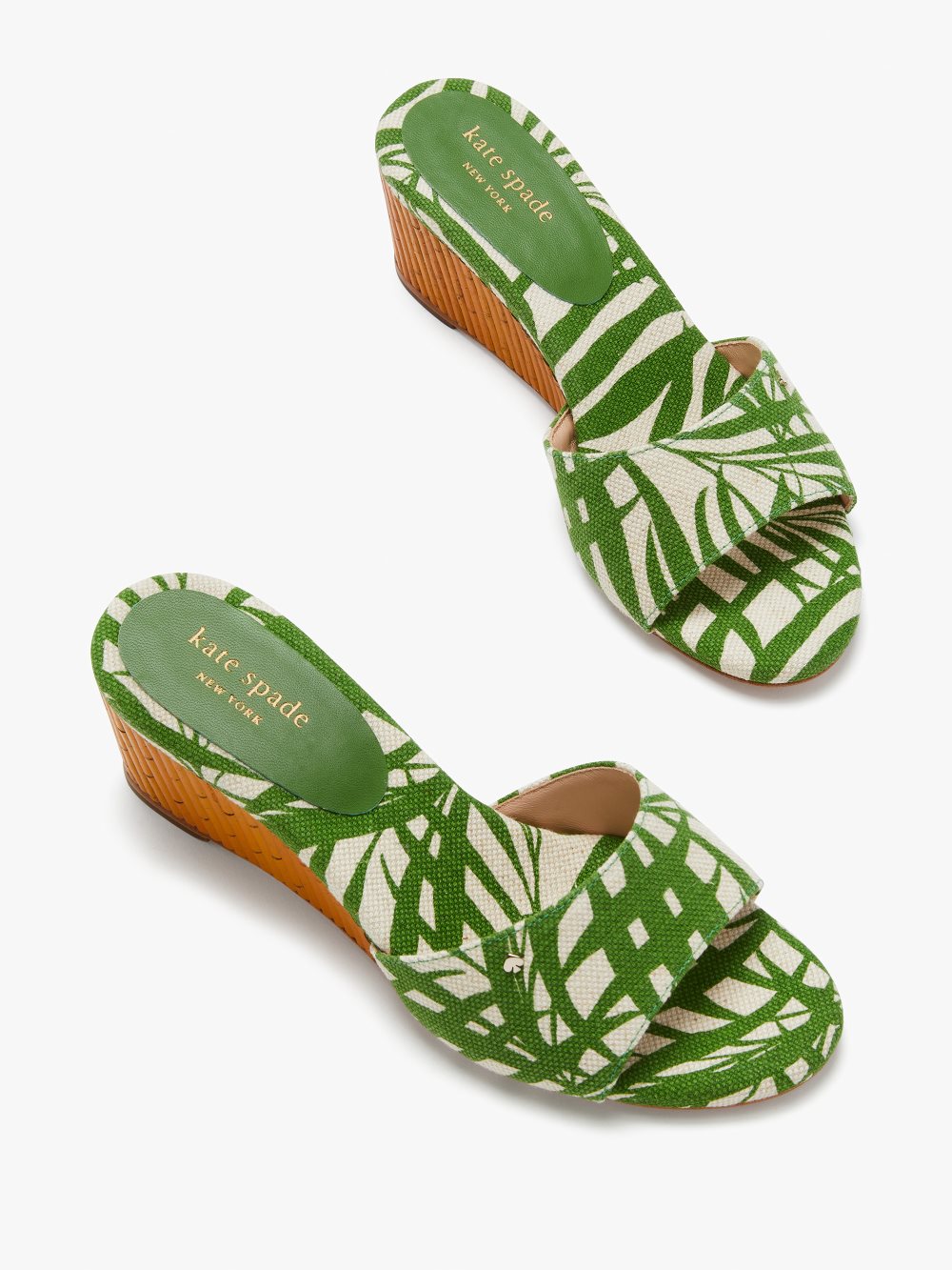 Women's palm fronds meena slide sandals | Kate Spade
