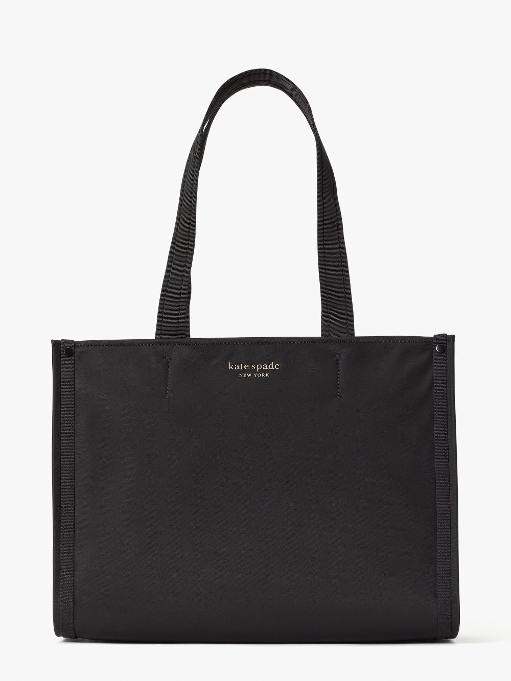 Women's black the little better sam nylon medium tote | Kate Spade