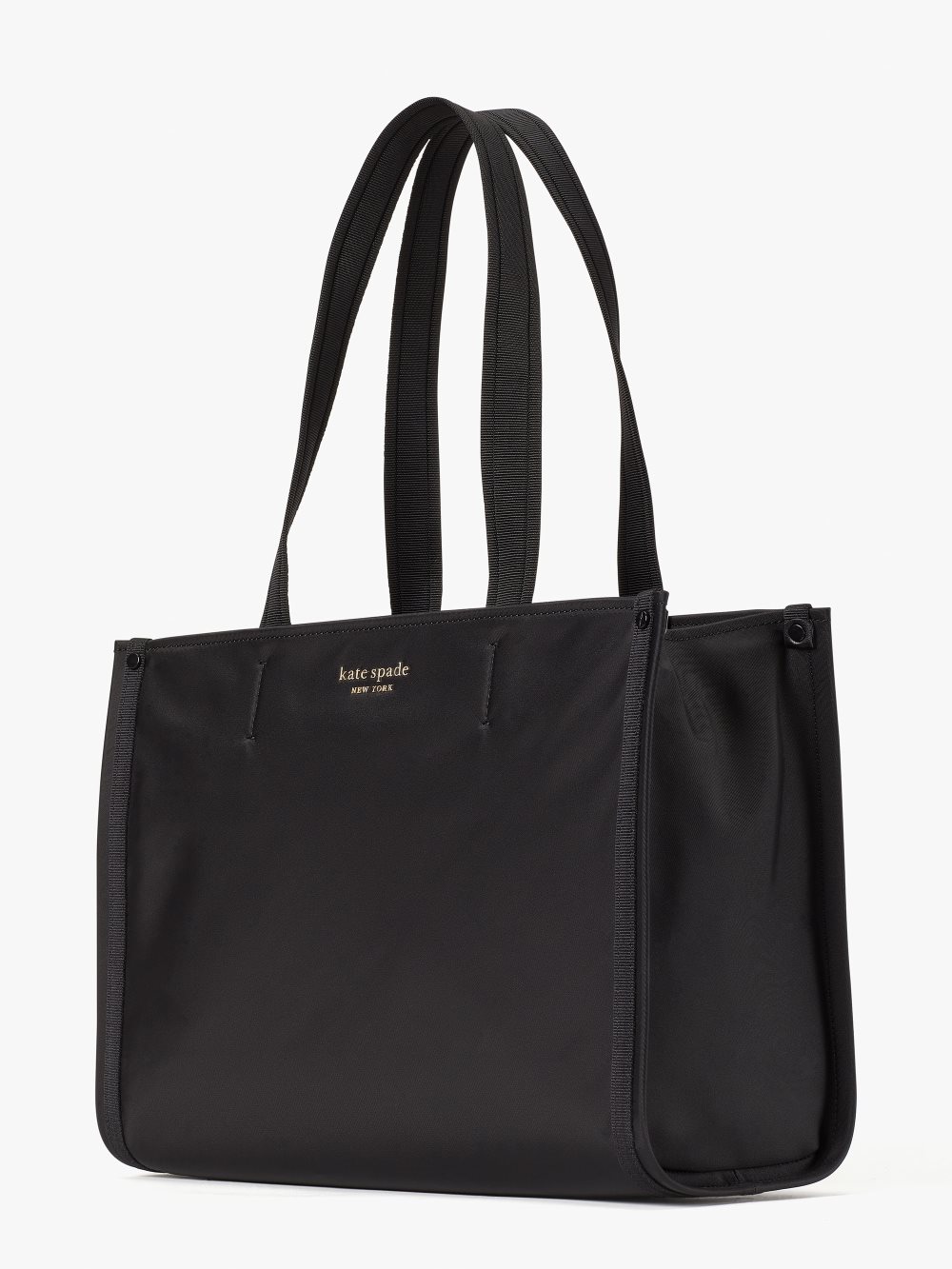 Women's black the little better sam nylon medium tote | Kate Spade