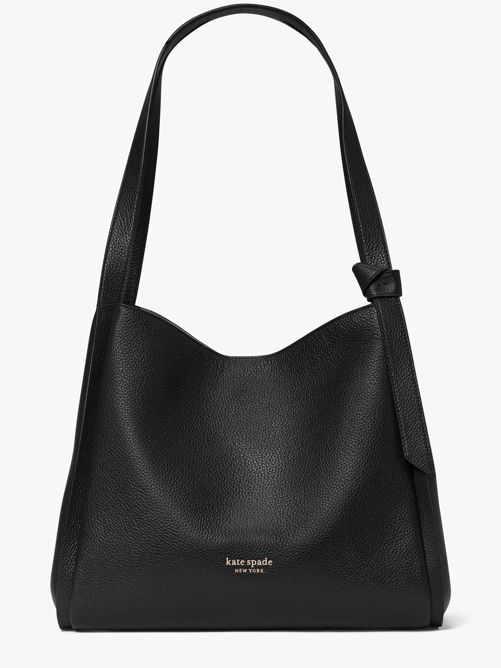 Women's black knott large shoulder bag | Kate Spade