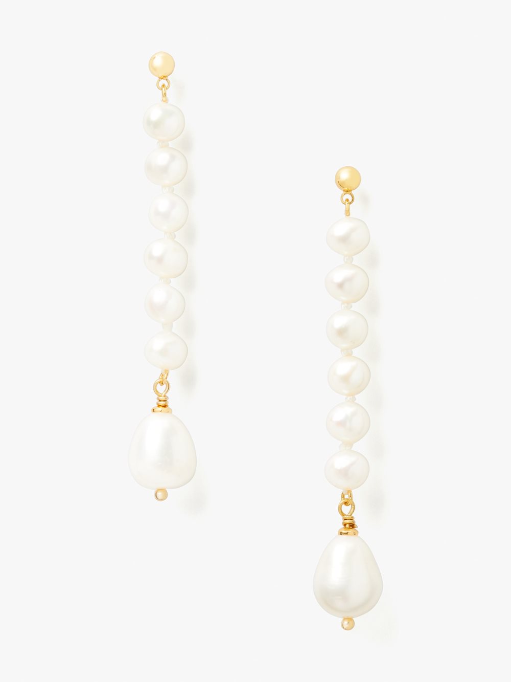 Women's pearl pearl play linear earrings | Kate Spade