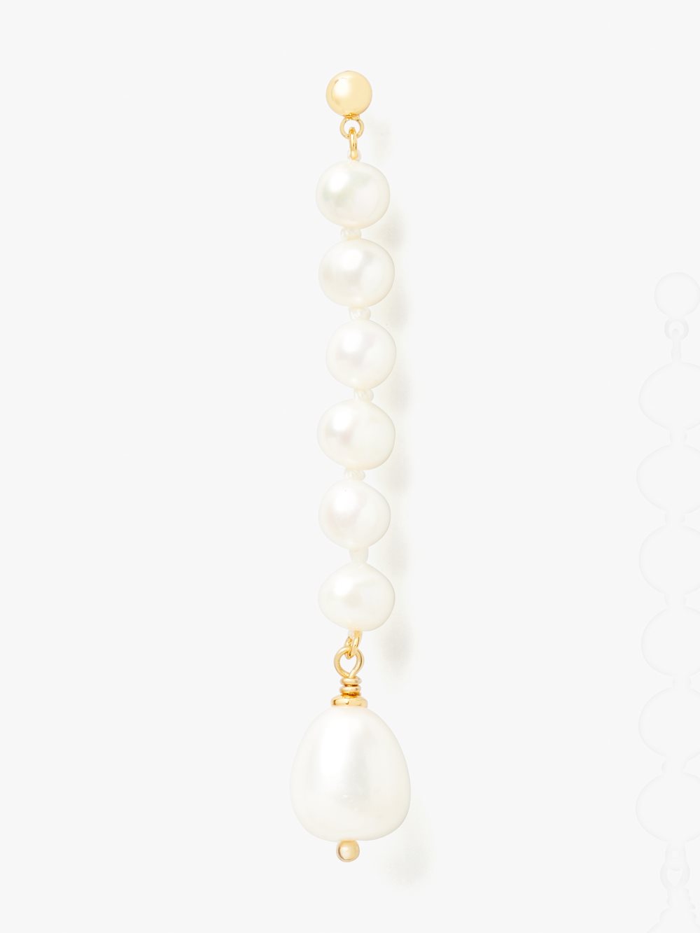 Women's pearl pearl play linear earrings | Kate Spade