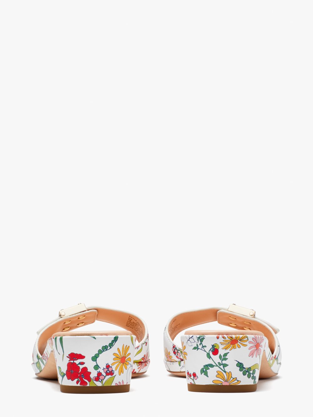 Women's rooftop garden/whte gazebo slide sandals | Kate Spade