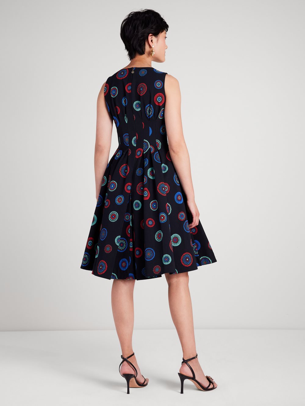 Women's black multi. firework floral amelia dress | Kate Spade