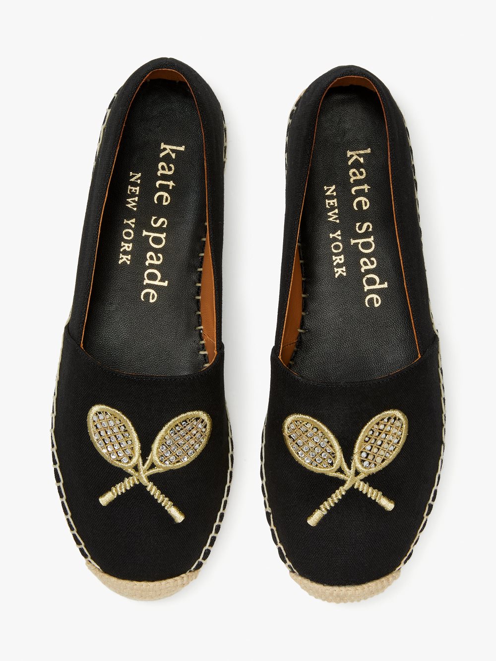 Women's black doubles espadrilles | Kate Spade