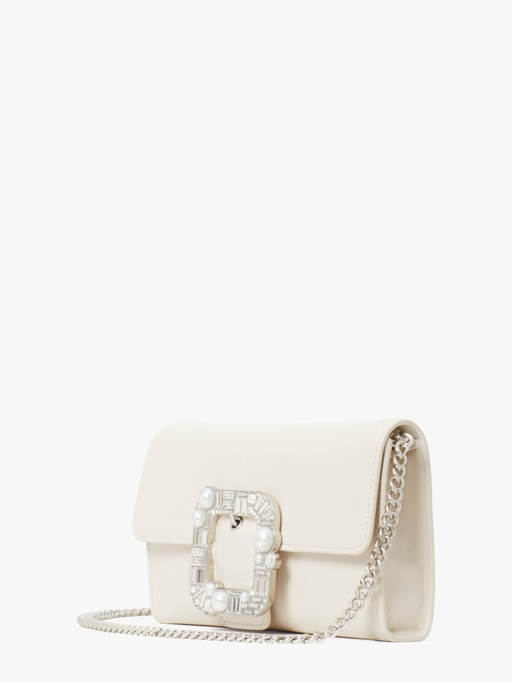 Women's ivory/ivory bridal buckle crossbody | Kate Spade