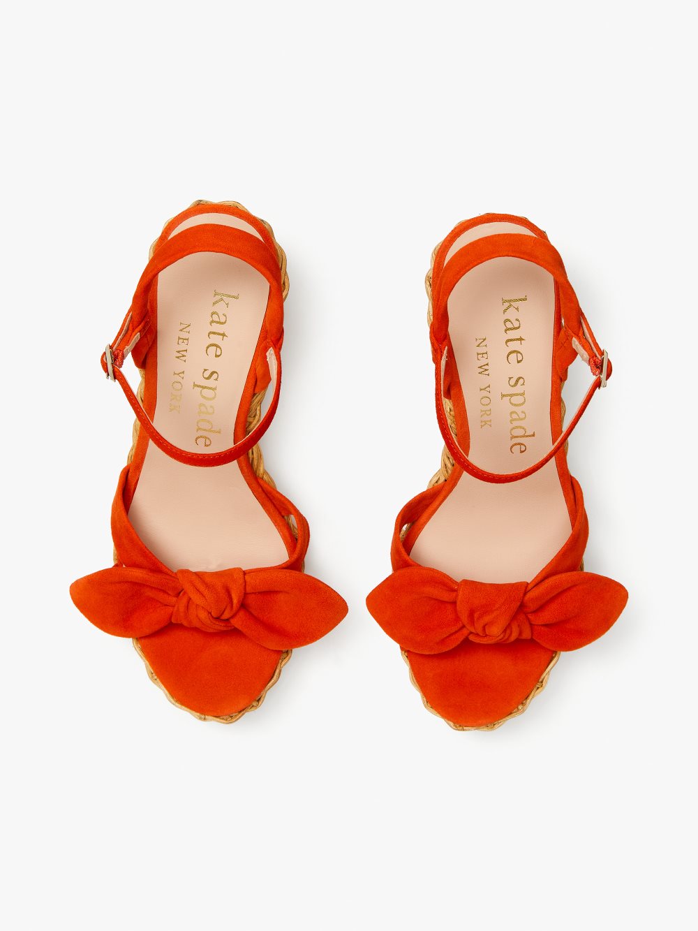 Women's dried apricot patio platform wedges | Kate Spade